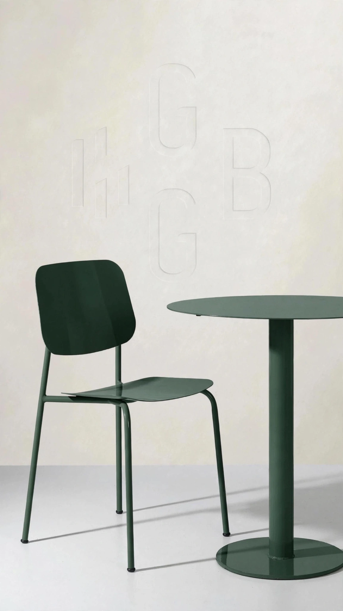 MESA BAR TAPA CHAPA REDONDA / CUADRADA 70/60 CM BASE TORTA